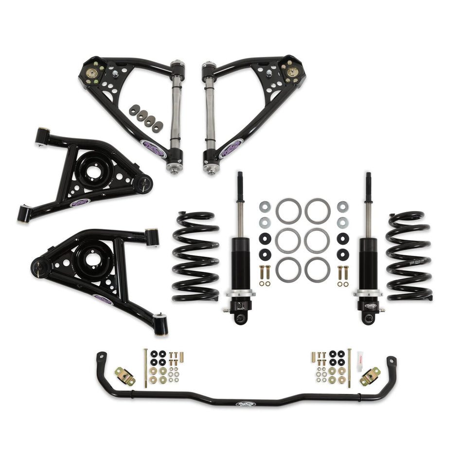 Detroit Speed - Front Speed Kit 2 - Double Adjustable Shocks - SBC/LS