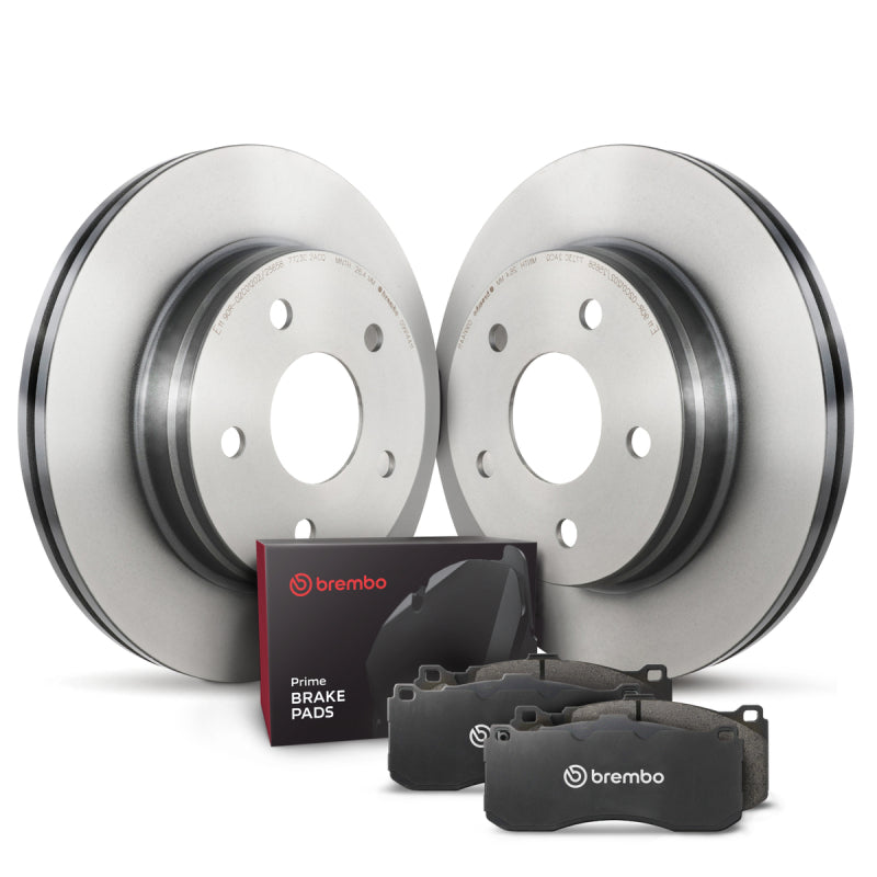 Brembo OE 15-20 Audi A3 Quattro/15-20 S3/15-19 Golf R Front Disc Brake Kit