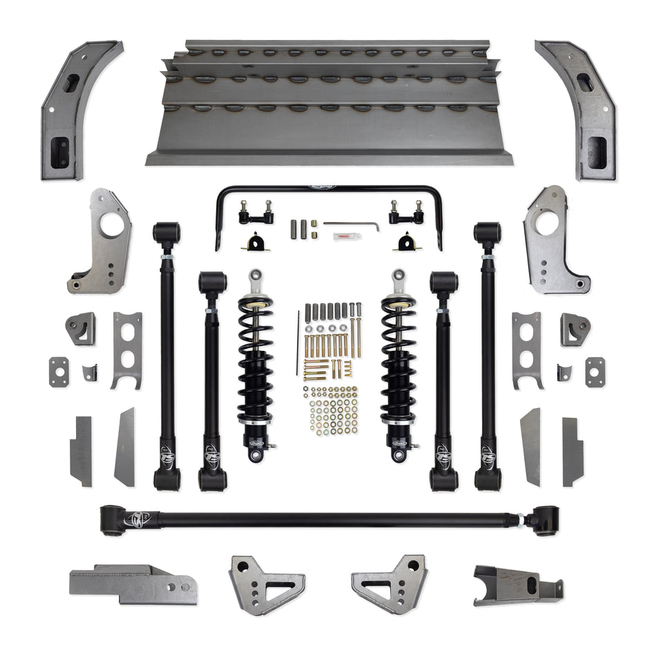 Detroit Speed QUADRALink Rear Suspension Kit - Non-Adjustable Shocks