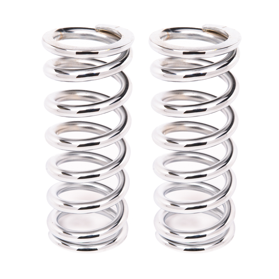 Aldan American Coil-Over-Spring 180 Lbs./in. Rate 9 In. Length 2.5 In. I.D. Chrome Pair