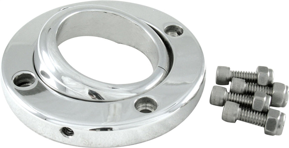 Borgeson - Steering Column Mount - P/N: 909001 - Steering Column Swivel Floor Mount. Machine Finish Aluminum. Fits 1 3/4 In. Diameter Steering Columns.