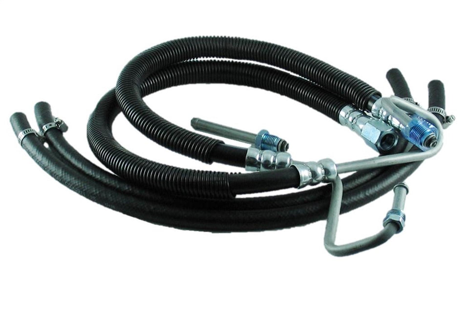 Borgeson - Power Steering Hose Kit - P/N: 925117 - Dodge Power Steering Hose Kit OEM Style Rubber 1997-2002 Diesel With Hydro-Boost Brakes. Includes All Pressure And Return Hoses For Both The Power Steering And Hydro-Boost Brake System.