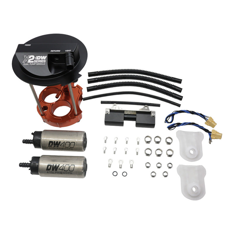 DeatschWerks 16-19 Cadillac CTS-V / 16-22 Camaro SS X2 Series Fuel Pump Module With Dual DW400 Pumps