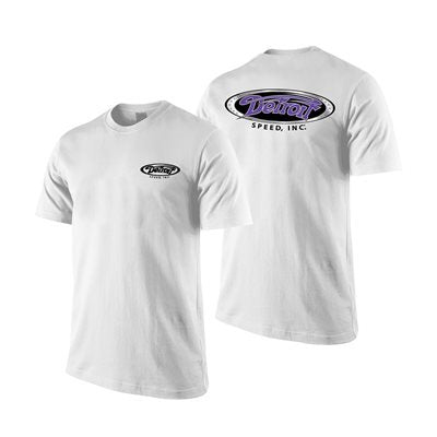 Detroit Speed White Logo T-Shirt