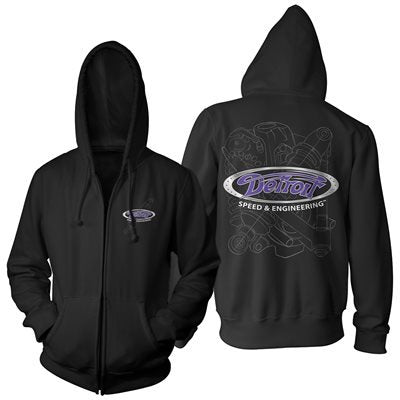 Detroit Speed & Engineering Zip-Up Suspension Hoodie