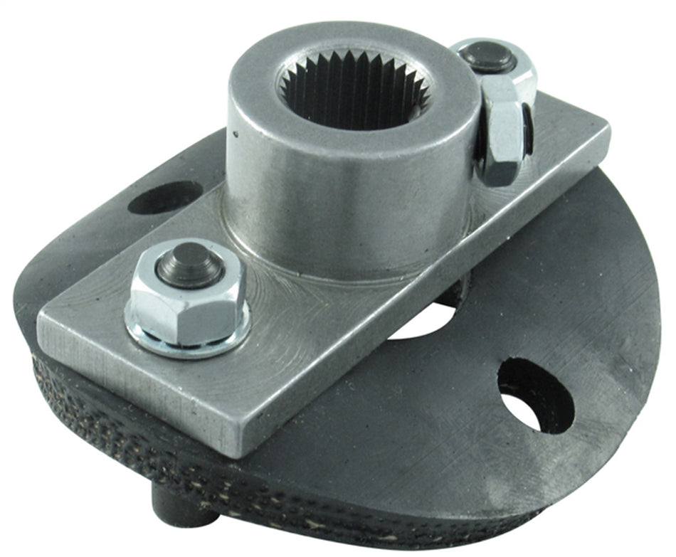 Borgeson - Steering Coupler - P/N: 990017 - OEM Style Half Rag Joint Steering Coupler. Includes Steering Box Side And Rubber Disc With Hardware. Fits 3/4 In. DD Input Shafts.