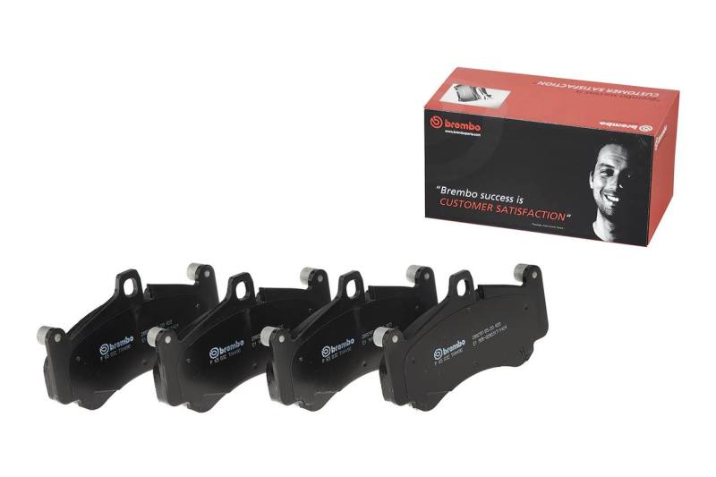 Brembo 18-19 Porsche 718 Boxster Rear Premium Low-Met OE Equivalent Pad