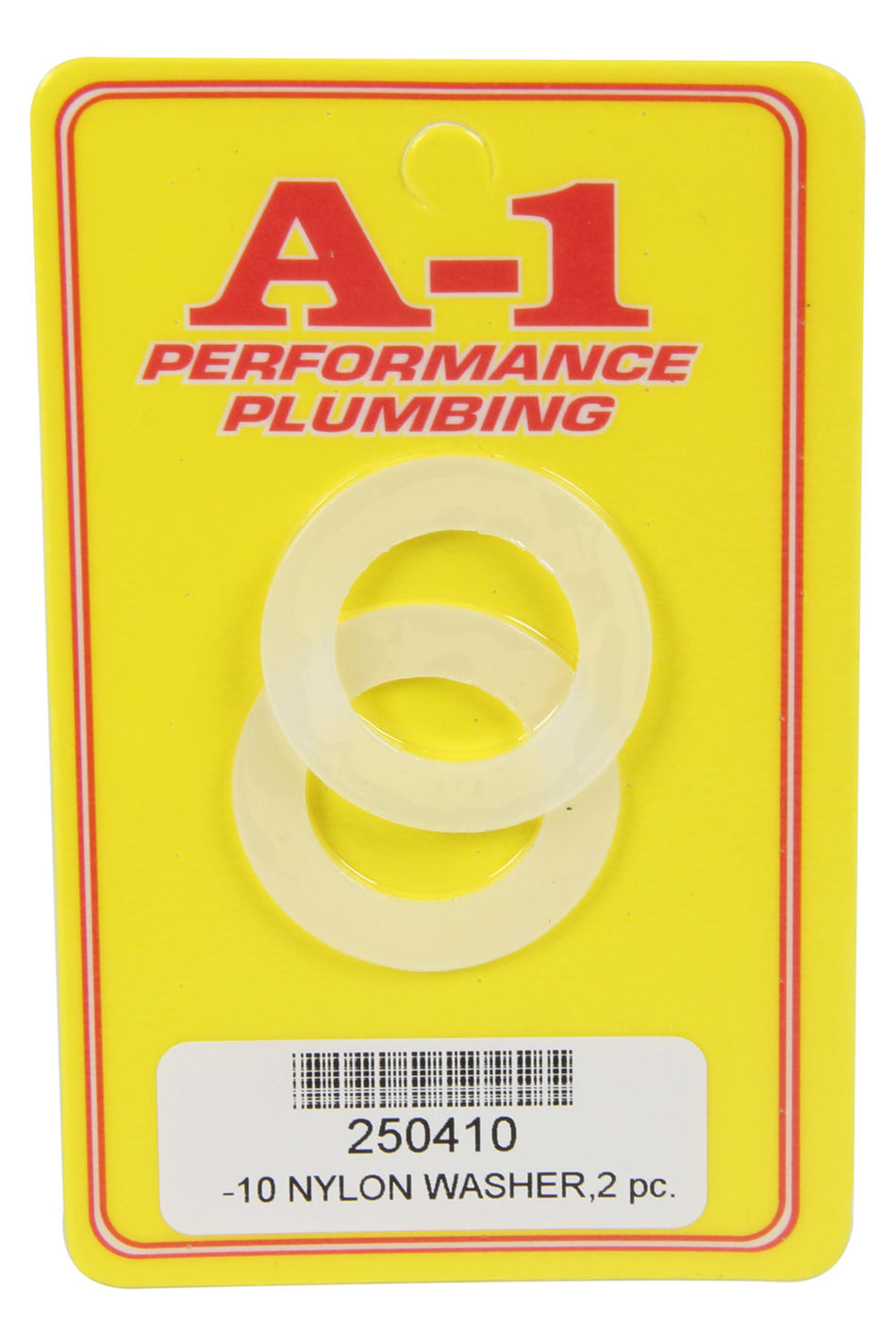 A-1 Racing Products A1P250410 AN-10 Poly Washer 2pcs