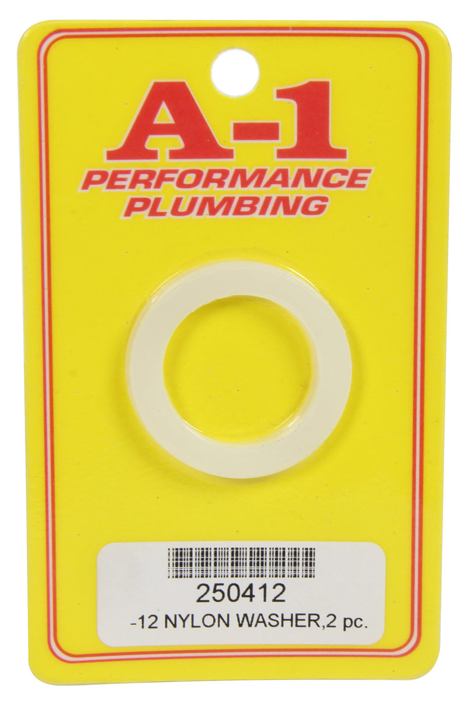 A-1 Racing Products A1P250412 AN-12 Poly Washer (2pk)