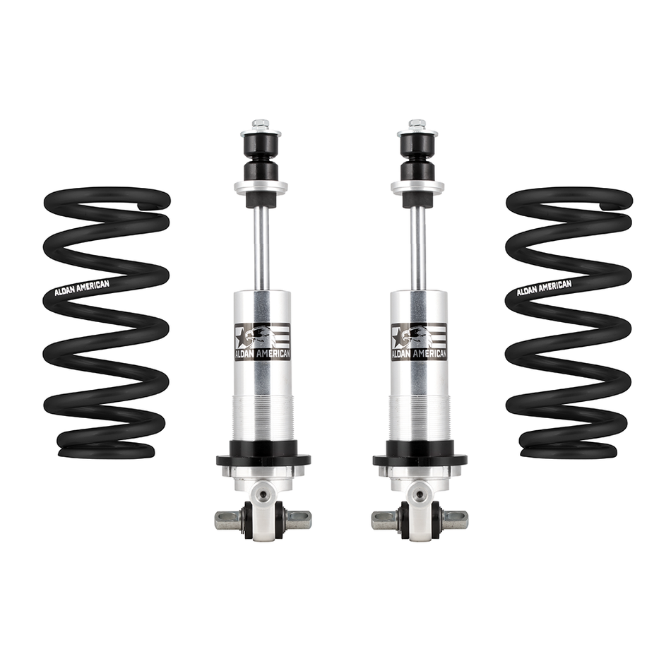 Aldan American Coil-Over Kit GM 64-67 A-Body 55-57 Chevy Front Single Adj. 450 Lb. Springs