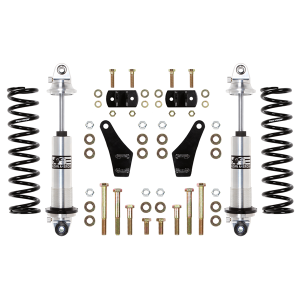 Aldan American Coil-Over Kit GM G-Body Rear Double Adj. 160 Lbs. Springs Full Kit Bolt-On