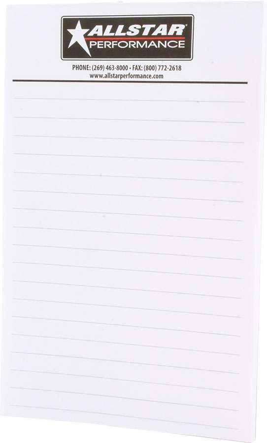 Allstar Performance ALL044 Allstar Notepad 5.5x8.5