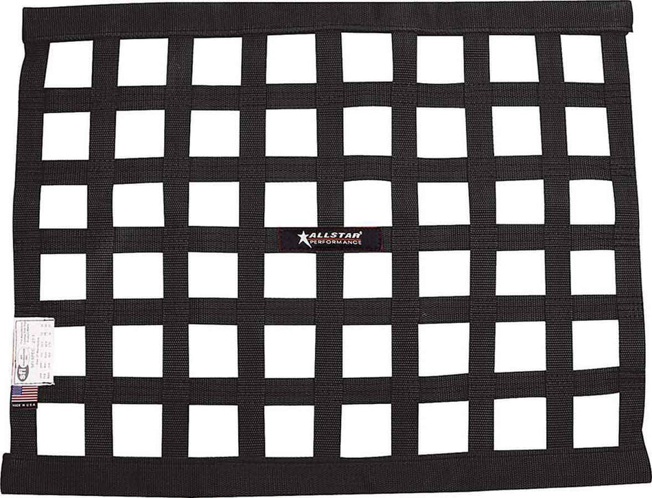 Allstar Performance ALL10285 Window Net Border Style 18 x 24 SFI Black