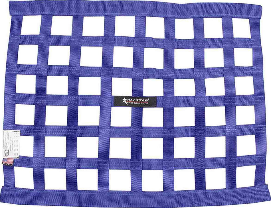 Allstar Performance ALL10286 Window Net Border Style 18 x 24 SFI Blue