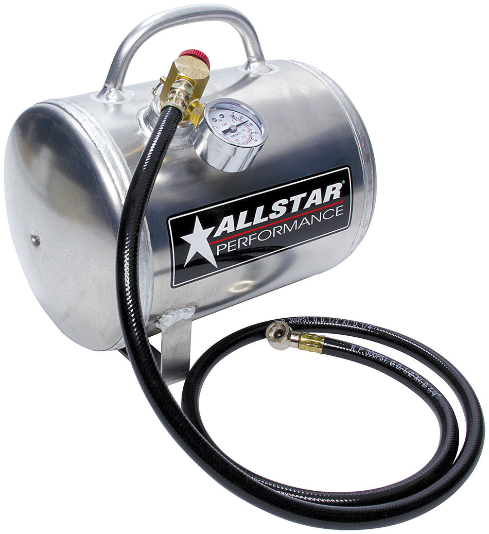 Allstar Performance ALL10531 Aluminum Air Tank 7x10 Horizontal 1-1/2 Gallon