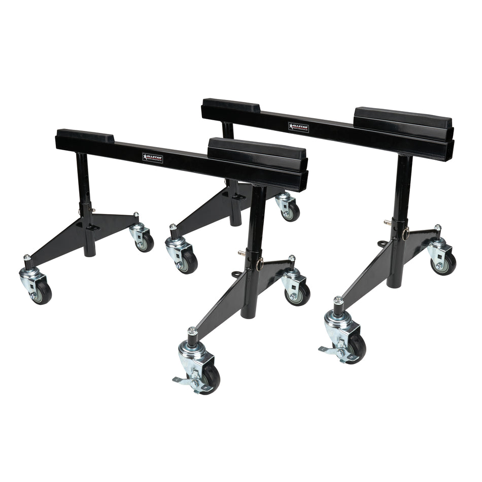 Allstar Performance ALL10626 Chassis Dollies Black