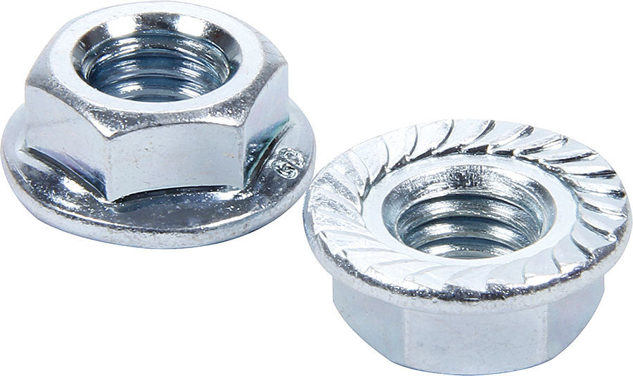 Allstar Performance ALL16043-10 Serrated Flange Nuts 7/16-14 10pk