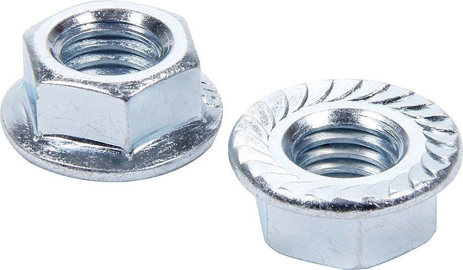 Allstar Performance ALL16044-10 Serrated Flange Nuts 1/2-13 10pk