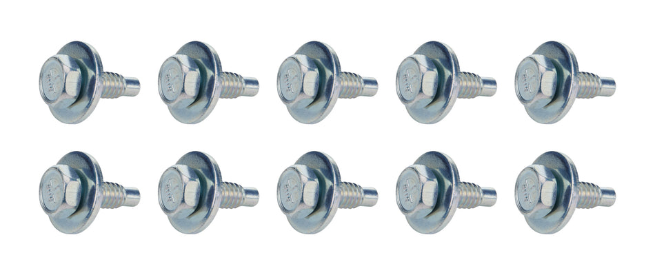 Allstar Performance ALL16552 Body Bolt 3/4in 10pk Silver