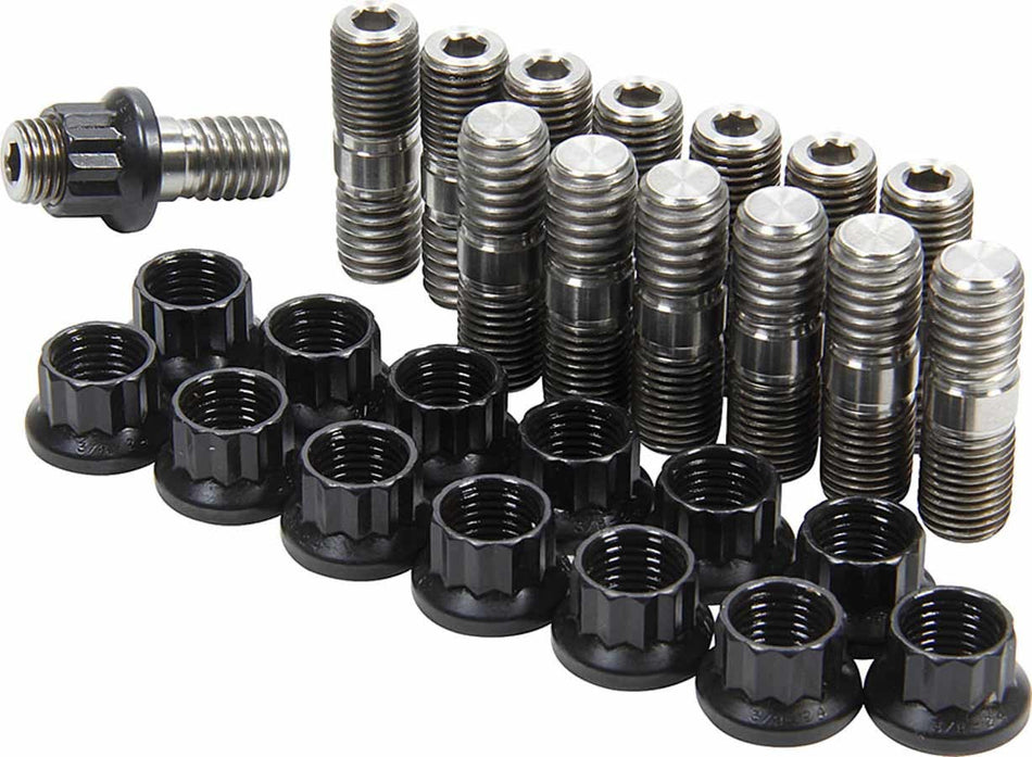 Allstar Performance ALL17010 Header Stud Kit Titanium