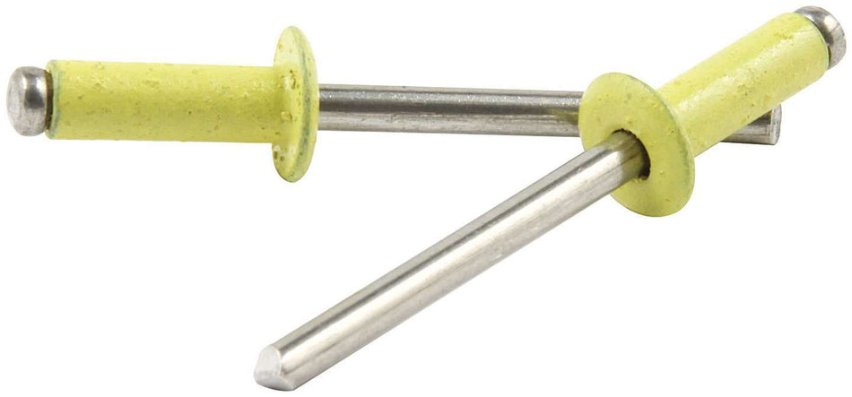 Allstar Performance ALL18139 Sm Hd Rivet Yellow Alum 250pk