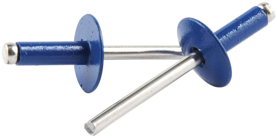 Allstar Performance ALL18177 Lg Hd Rivet Blue Alum 250pk Chevron