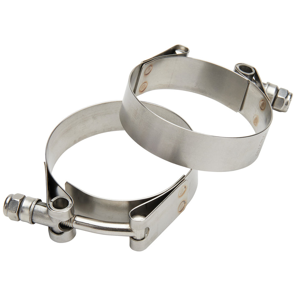 Allstar Performance ALL18350 T-Bolt Band Clamps 2-3/8in to 2-3/4in