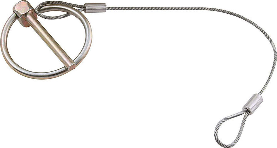 Allstar Performance ALL18462 Flip-Over Clip 3/16in w/ 10in Lanyard