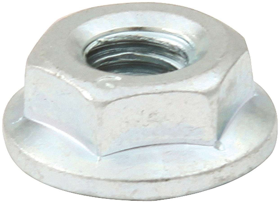 Allstar Performance ALL18557-50 Spin Lock Nuts 50pk Silver