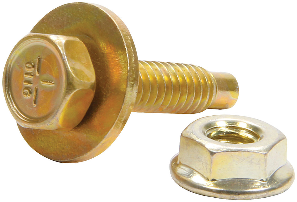 Allstar Performance ALL18561-50 Body Bolt Kit 50pk Gold 1-1/8in