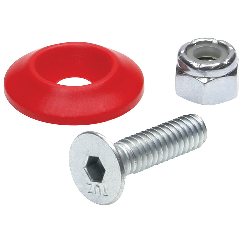 Allstar Performance ALL18682-50 Countersunk Bolt Kit Red 50pk