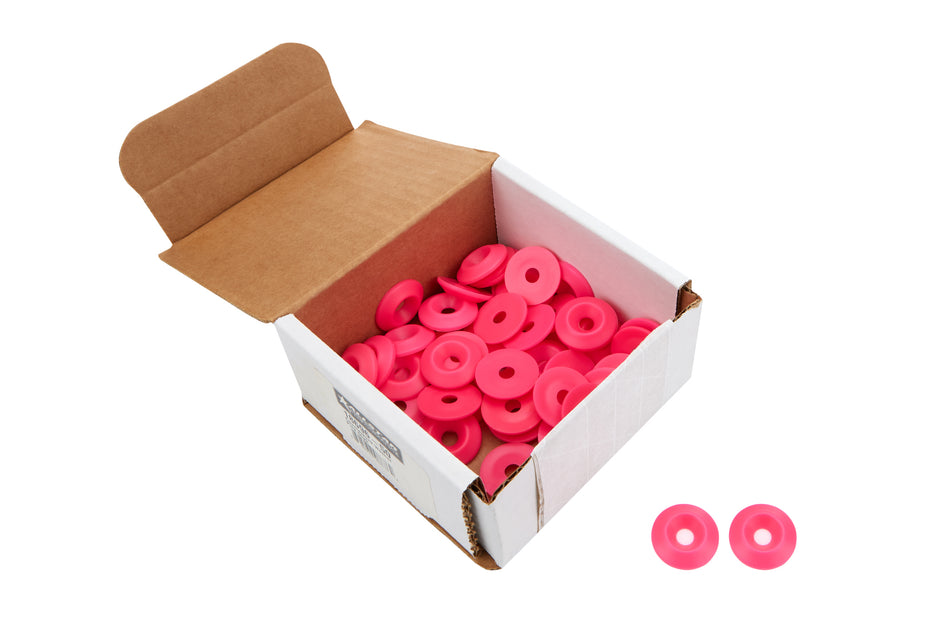 Allstar Performance ALL18696-50 Countersunk Washer Pink 50pk