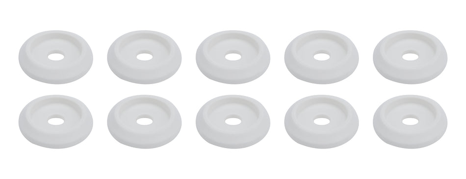 Allstar Performance ALL18846 Body Bolt Washer Plastic White 10pk