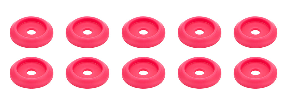 Allstar Performance ALL18851 Body Bolt Washer Plastic Pink 10pk