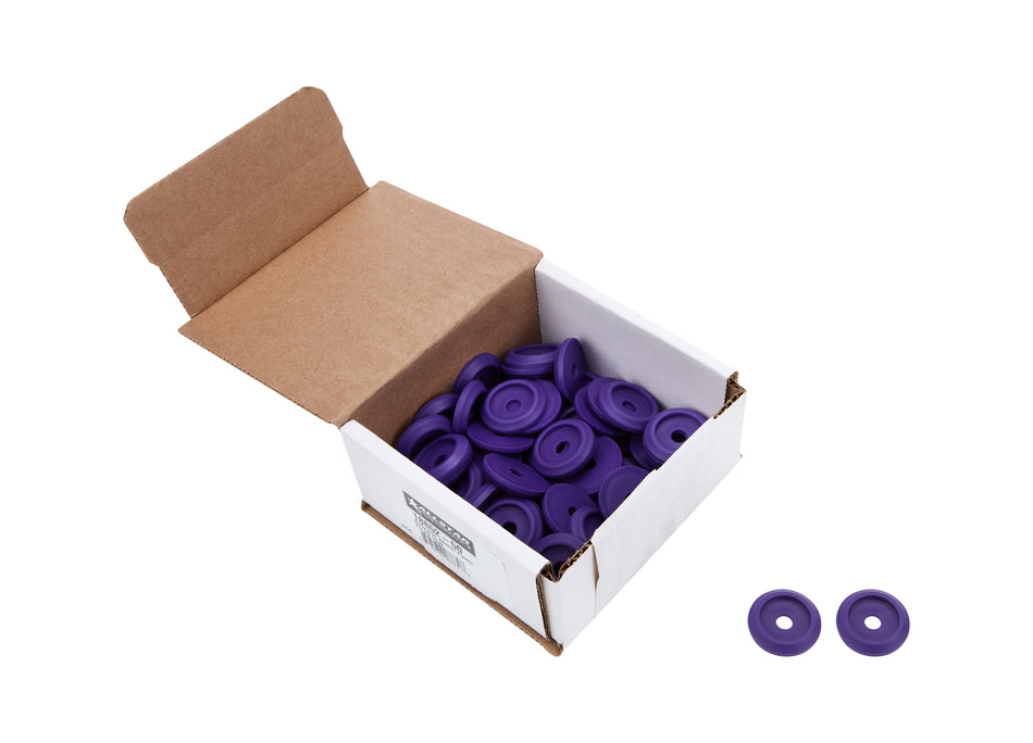 Allstar Performance ALL18852-50 Body Bolt Washer Plastic Purple 50pk