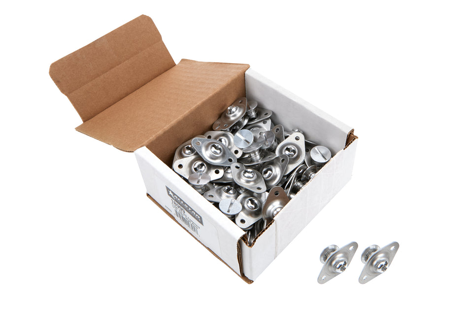 Allstar Performance ALL18999 Flush Hd S/E Fasteners 5/16 .500in 50pk Alum