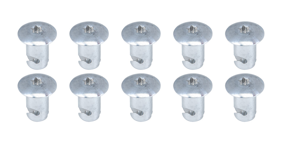 Allstar Performance ALL19071 Oval Hd T-30 Torx Fast. 7/16 .500in 10pk Alum