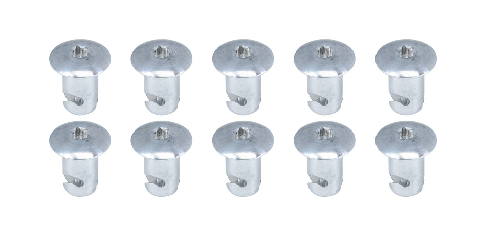 Allstar Performance ALL19075 Oval Hd T-30 Torx Fast. 7/16 .550in 10pk Alum