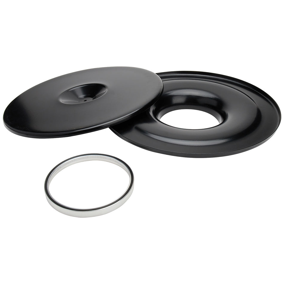 Allstar Performance ALL25951 Flat 14in Air Cleaner Kit Black