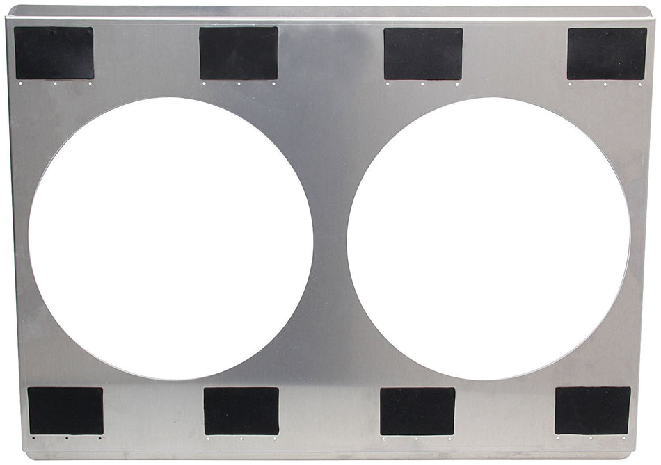 Allstar Performance ALL30064 Aluminum Fan Shroud 25-3/4x18-3/4 Dual 12