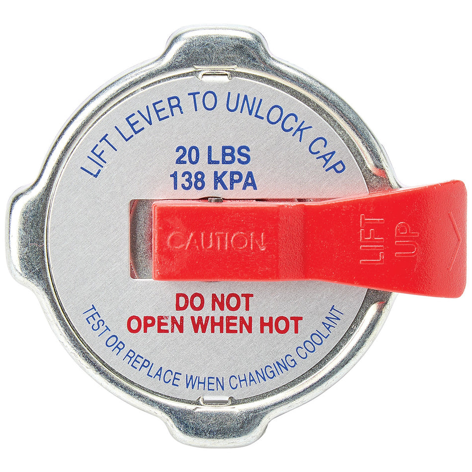 Allstar Performance ALL30130 Radiator Cap 18-22 PSI W/Lever