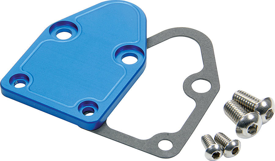 Allstar Performance ALL40300 SBC F/P Block Off Plate Blue