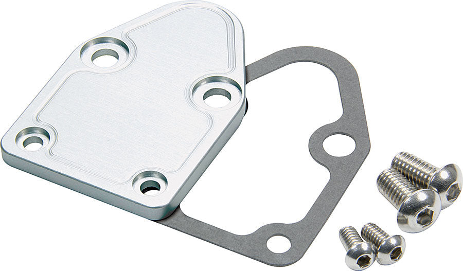 Allstar Performance ALL40301 SBC F/P Block Off Plate Clear