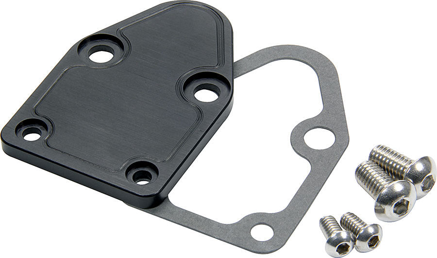 Allstar Performance ALL40306 SBC F/P Block Off Plate Black