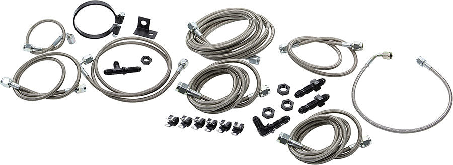 Allstar Performance ALL42052 Dirt Car Brake Line Kit Mod OEM Calipers