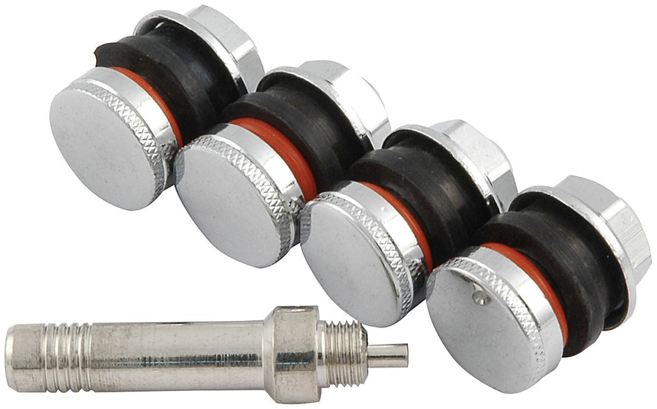 Allstar Performance ALL44137 Valve Stem Flush Mount 4pk