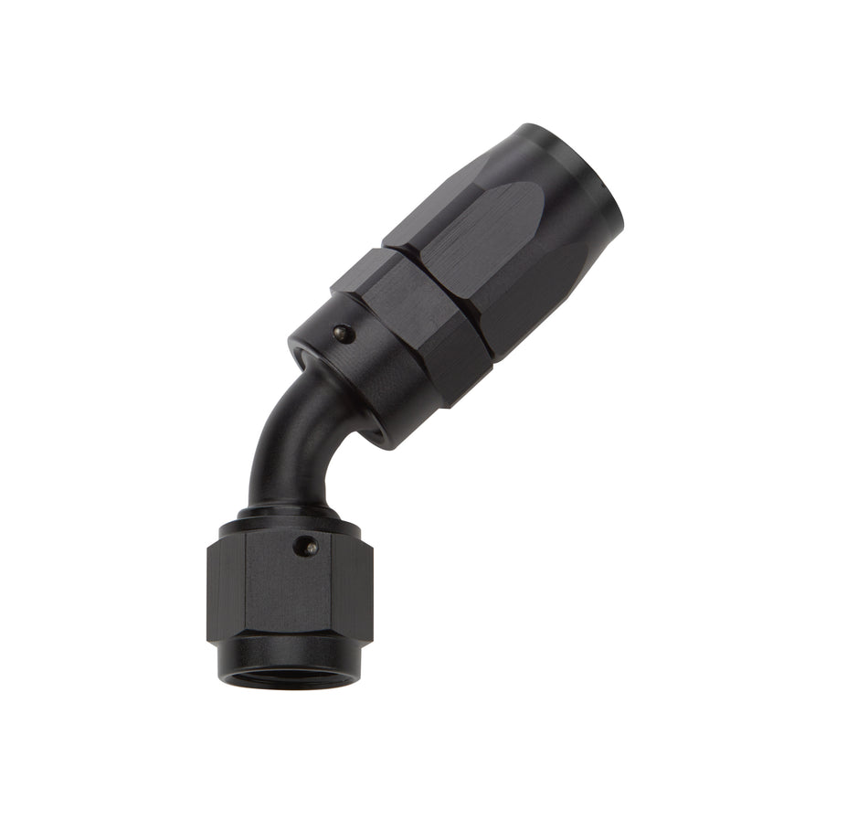 Allstar Performance ALL49332 Reusable Hose End Black 45 Deg Elbow -6