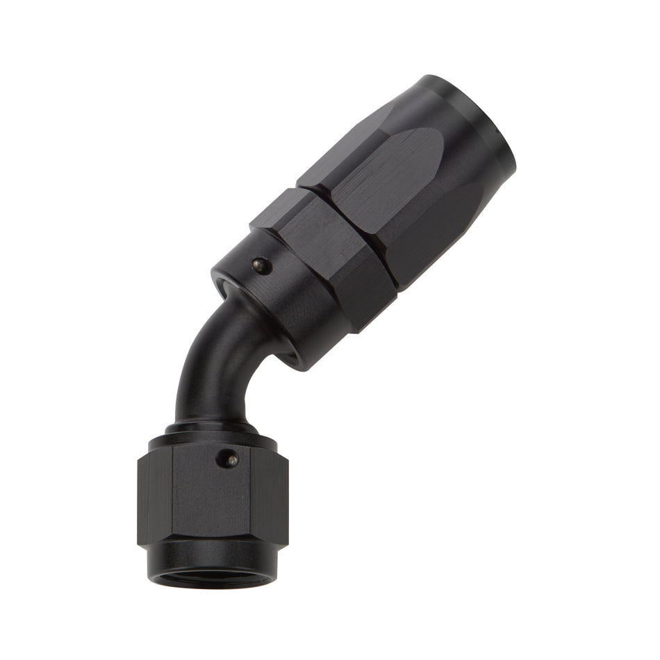 Allstar Performance ALL49336 Reusable Hose End Black 45 Deg Elbow -16