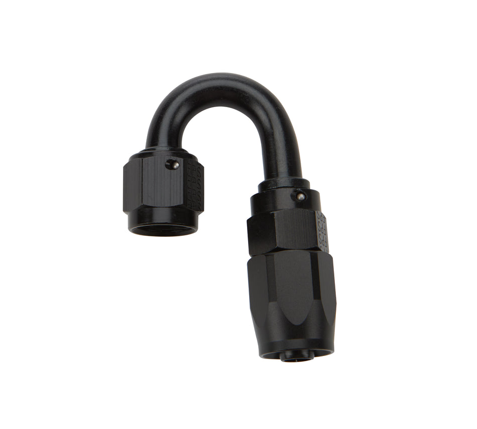 Allstar Performance ALL49382 Reusable Hose End Black 180 Deg Elbow -6