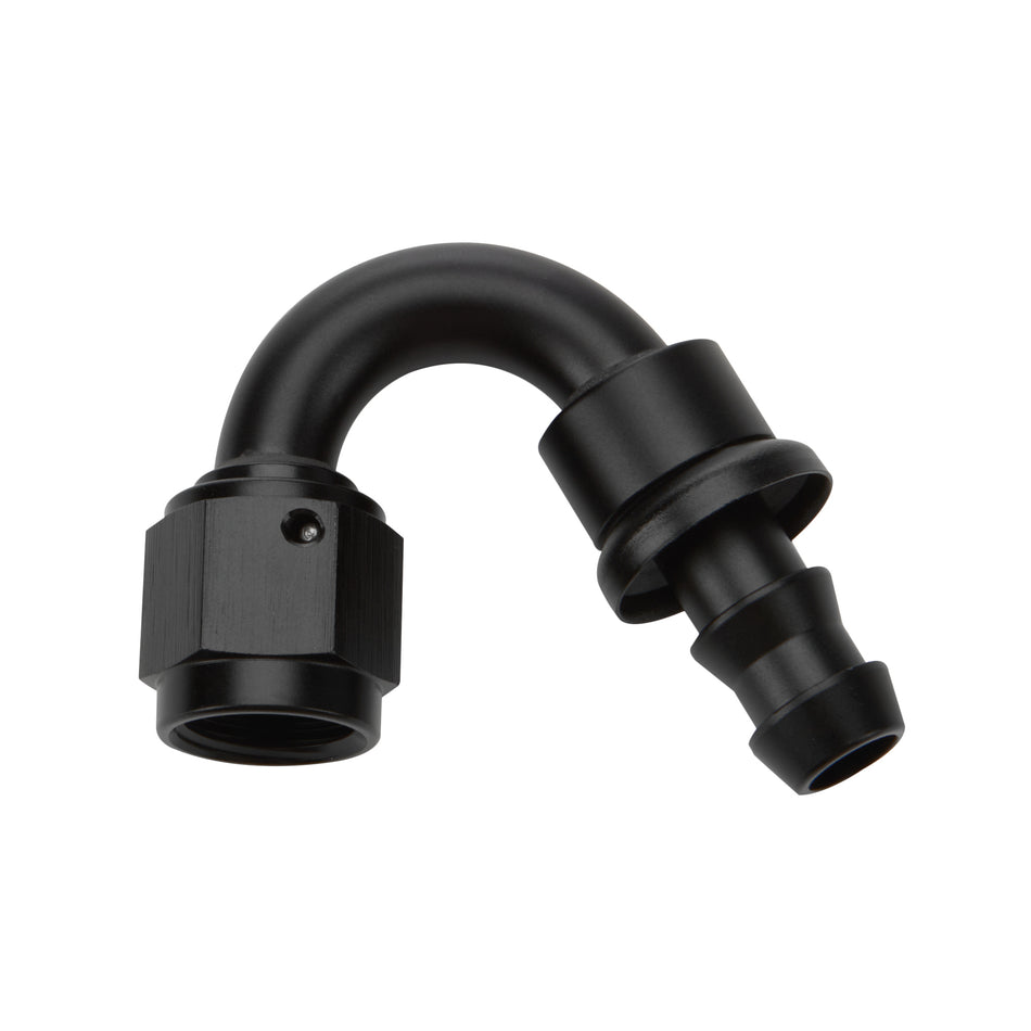Allstar Performance ALL49475 Pushlock Hose End Black 150 Deg Elbow -12